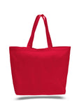 Red tote bag, beach canvas tote bags, discounted bags, discounted canvas, 