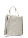 Black stripe cotton shopping totebag, reusable grocery bag, reusable shopping bags, customized tote bags, tote bag custom