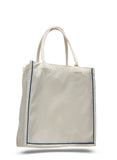 Navy stripe cotton shopping totebag, reusable grocery bag, reusable shopping bags, customized tote bags, tote bag custom