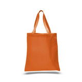 Texas Orange canvas tote bags, wholesale canvas totes, custom tote bags cheap, cheap customized tote bags, 