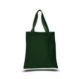 Forest Green canvas tote bags, wholesale canvas totes, custom tote bags cheap, cheap customized tote bags, 