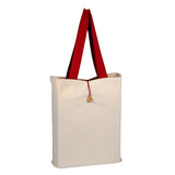 Heavy Canvas Button-Up Tote Bag